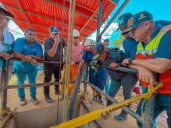 Continúan labores de rescate en mina de El Callao