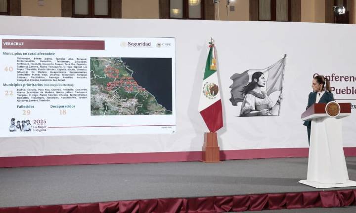 México reporta 64 muertos y 65 desaparecidos tras lluvias torrenciales
