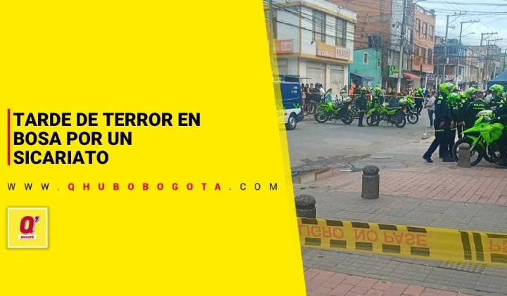 Tarde de terror en Bosa por un sicariato: dos personas murieron