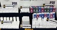 PDI incauta más de 2.500 productos telefónicos falsificados: están avaluados en $210 millones