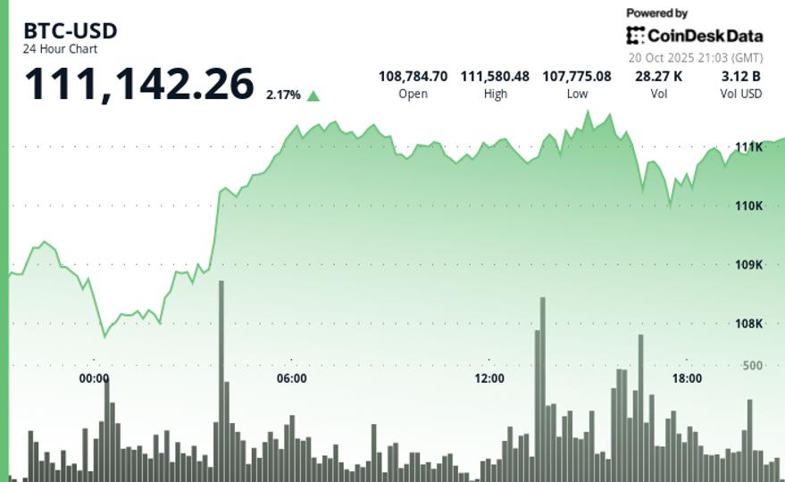 Bitcoin Bounce Stalls as XRP, Zcash Lead Gains; Arca Says Rally Not a Dead