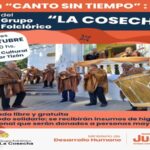 El grupo folclórico “La Cosecha”...