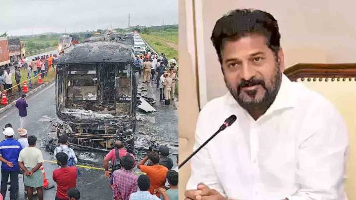 Revanth Sarkar Orders Probe Into Kurnool Bus Accident