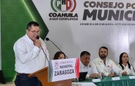 Rinde protesta nuevo dirigente del PRI en Zaragoza