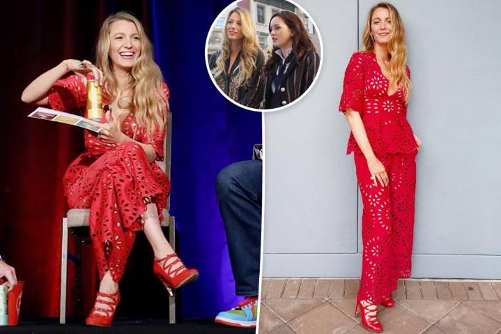 Blake Lively wears 2009 Chanel heels from 'Gossip Girl' era