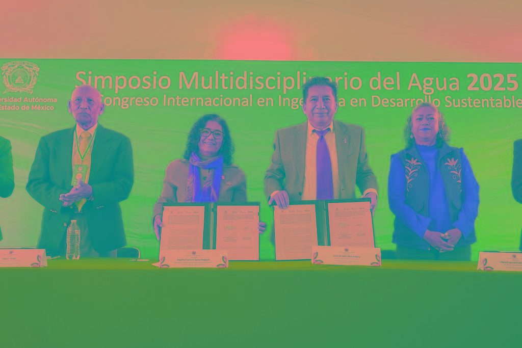 Firman convenio UAEMéx y Secretaría del Agua para impulsar la seguridad hídrica