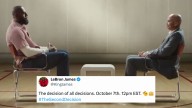 LeBron James teases major announcement