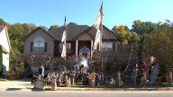 VIDEO: Veteran builds massive pirate ship for Halloween
