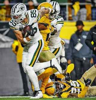 Packers arruina fiesta de Rodgers y Steelers