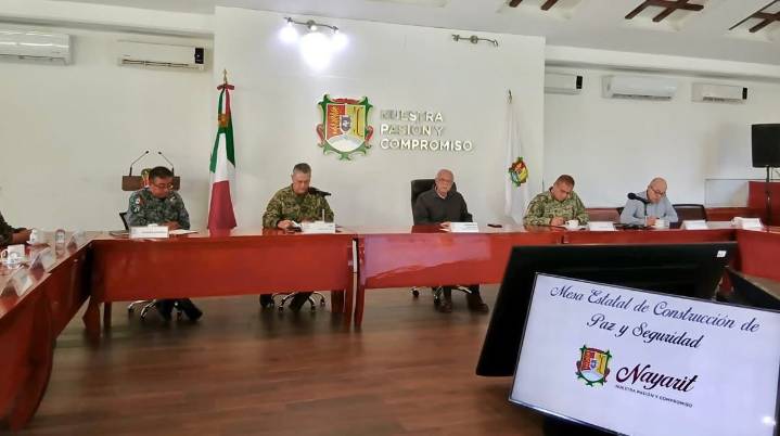 Analizan autoridades la situación de seguridad en Nayarit