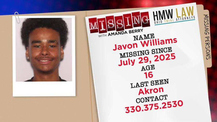 Missing: Javon Williams