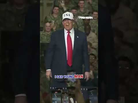 SEE IT: Trump's viral dance for US troops in Japan #shorts #foxnews #trump #us #news