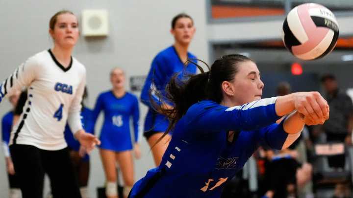 Solon, Clear Creek Amana compete in volleyball conference tournament