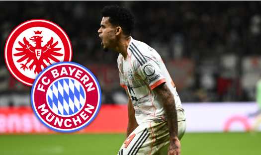 Doblete de Luis Díaz, asistencia, récord y goleada del Bayern
