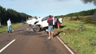 Tragedia en Corrientes: cuatro muertos tras un choque frontal e incendio de una camioneta en Ruta 12