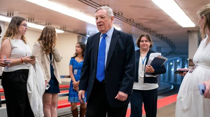 Durbin 'overwhelmed' by Pope Leo support on abortion rights
