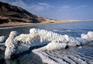 Dead Sea: Caída de “nieve de sal” bajo el agua