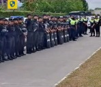 La Policía desplegó 300 efectivos y 50 móviles para garantizar la seguridad de Milei en Tucumán