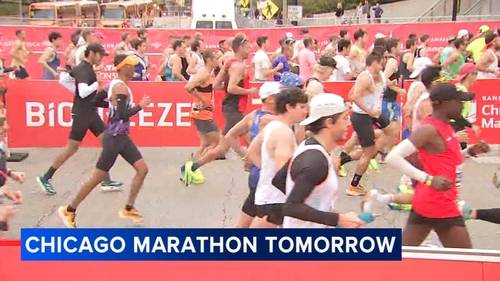 Chicago Marathon 2025: Thousands of runners descend on Windy City ahead of Bank of America Chicago Marathon October 12