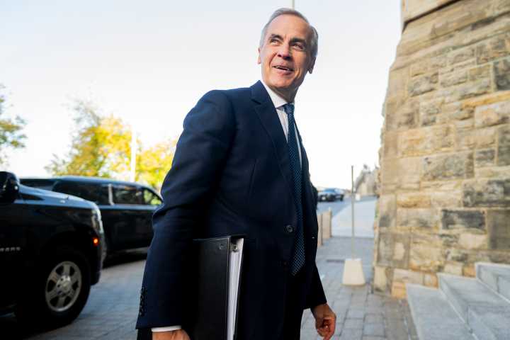 Carney's speech to signal plan to ramp up exports outside the United States