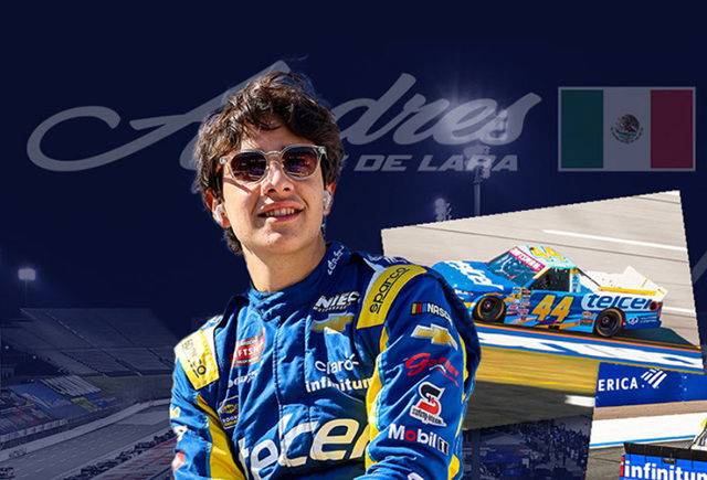 Vuelve Andrés Pérez de Lara a Martinsville, el complicado óvalo corto que a él se le da bien