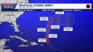 Tropical Storm Jerry to Strengthen into Hurricane