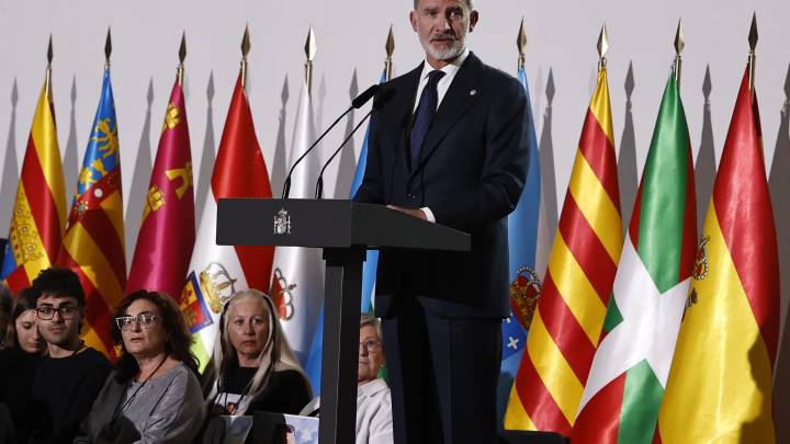 El Rey comparte el dolor por las víctimas de la dana y ve "necesario analizar las causas"