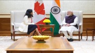 Canadian Foreign Minister Anita Anand meets PM Modi