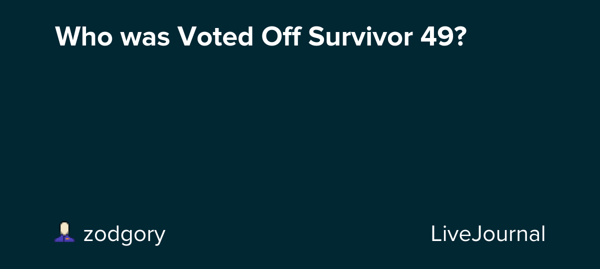 Who was Voted Off Survivor 49?: ohnotheydidnt