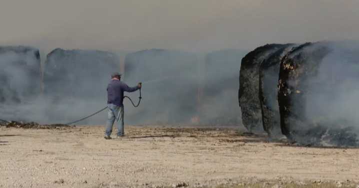 Wildfire destroys homes, chokes Gregory  in smoke and ash