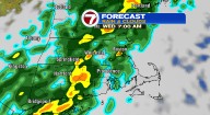 Fall feel with cooler temps, rain for Wednesday