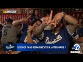 Dodgers fans remain hopeful after Game 1 World Series loss to the Blue Jays