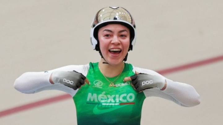 Yareli Acevedo gana medalla de oro en el Campeonato Mundial de Ciclismo de Pista 2025