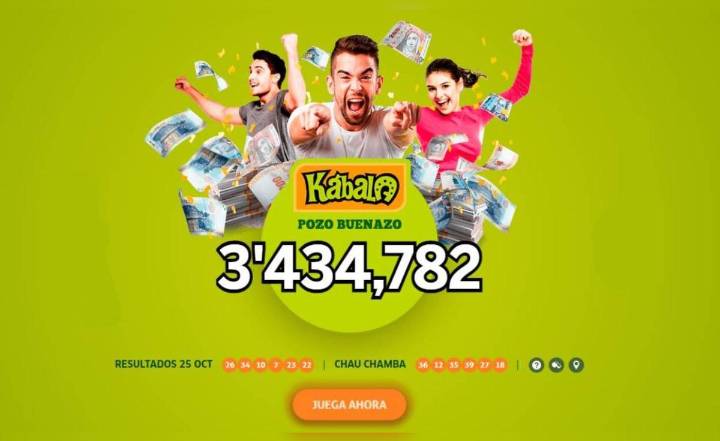 Sorteo de la Kábala en vivo hoy 28 de octubre 2025: resultados oficiales, números y pozo Buenazo