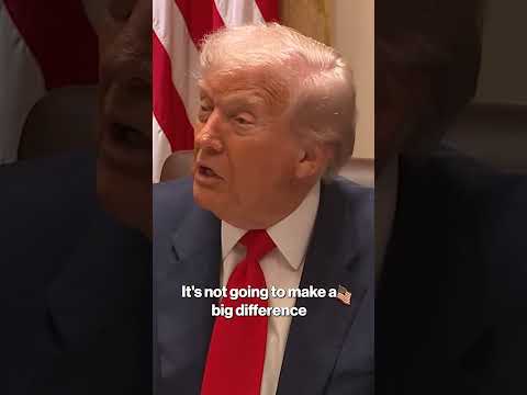 Trump Welcomes the President of Argentina, Defends $20B Bailout #shorts
