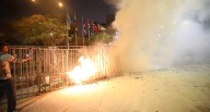Paro y Movilización hoy 15 de octubre: manifestantes se desplazan en el Centro de Lima