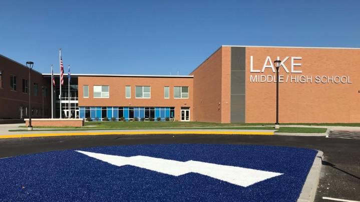Lake High School football player Justin Landes undergoes surgery, recovering after sustaining kidney injury in Friday's game