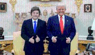 Trump felicita a Milei por «aplastante victoria» de su partido en legislativas argentinas