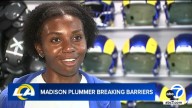 Rams' Madison Plummer breaks barriers as first Black female equipment manager in NFL