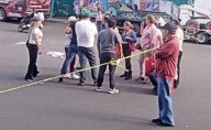 Cierran calles para exigir agua en la Álvaro Obregón