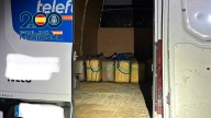 Intervienen 640 kilogramos de hachís en una furgoneta en San Fernando y detienen a su conductor