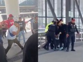 Esto desató enfrentamiento entre policías y pasajeros en Indios Verdes