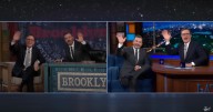 Jimmy Kimmel and Stephen Colbert Guest on Each Other’s Shows