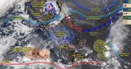 Frente Frio 10: este es el pronóstico del clima para el viernes 24 de octubre; ¿en qué estados lloverá?