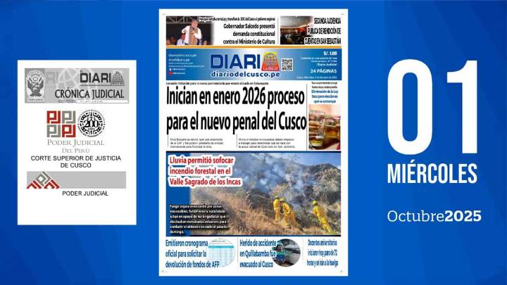 Edición Impresa | Miércoles 01 10 2025