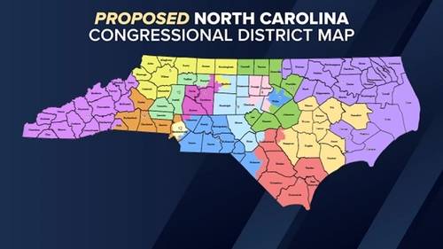 NC GOP leaders reveal proposed redrawn congressional map