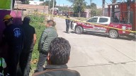 Abaten en Coronango a presunto asaltante que atacó con un machete a familia y lesionó a un policía