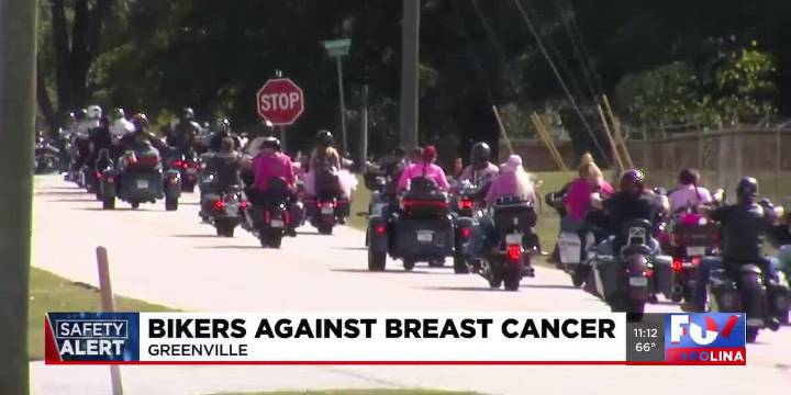 Safety Alert: Bikers in Upstate ride against breast cancer