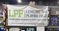 Leveling the Playing Field collecting new and gently-used sports gear on Ravens Walk this Sunday