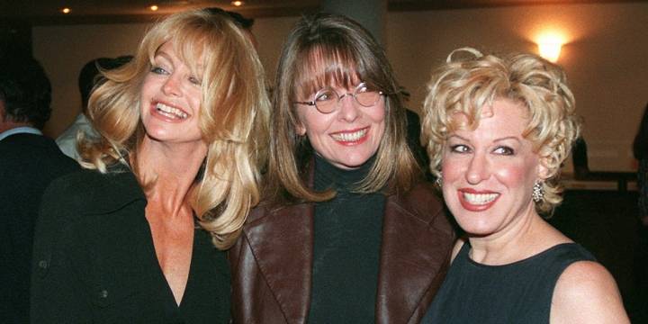 Steve Martin, Bette Midler and Goldie Hawn are among stars paying tribute to Diane Keaton